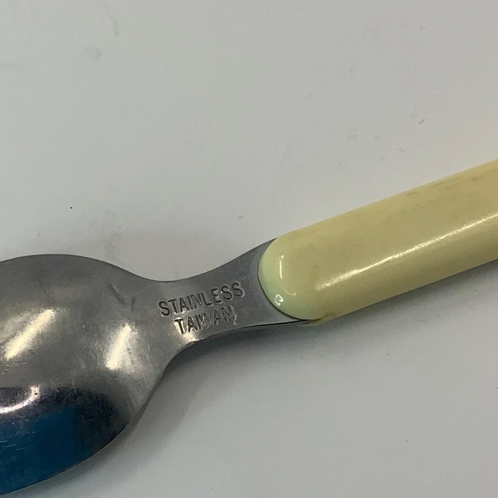 Vintage 1993 Thumbelina Movie Promo Stainless Steel Toddler Spoon DBE MGM Taiwan